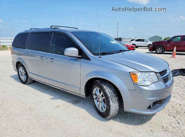 2C4RDGCGXLR160751 2020 DODGE GRAND Silver Front view