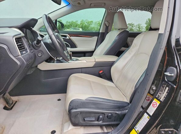 2T2BZMCA3GC033693 2016 LEXUS RX Черный Вид панели приборов