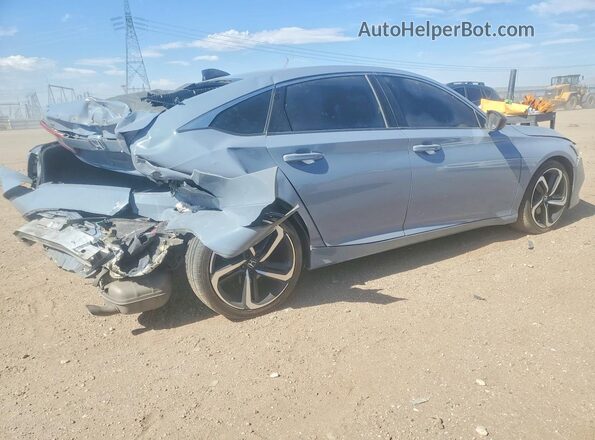1HGCV1F31MA093246 2021 HONDA ACCORD Gray Առջևի աջ
