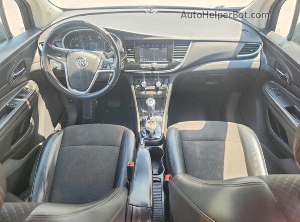 KL4CJESM1MB371471 2021 BUICK ENCORE Black ხელსაწყოთა პანელის ხედი