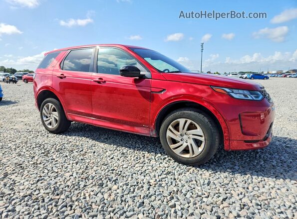 SALCT2FX5MH904107 2021 LAND ROVER DISCOVERY Red Դիմացի տեսք