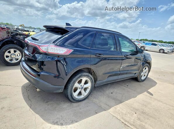 2FMPK4G98HBB61609 2017 FORD EDGE Black Передня права чверть