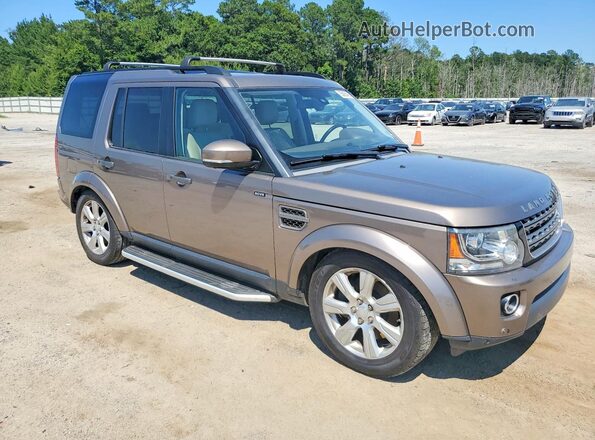 SALAG2V65GA796573 2016 LAND ROVER LR4 Brown Դիմացի տեսք
