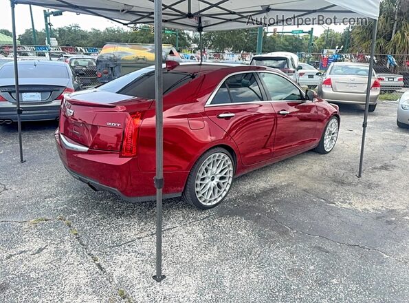 1G6AB5RX8H0150237 2017 CADILLAC ATS Burgundy Դիմացի տեսք