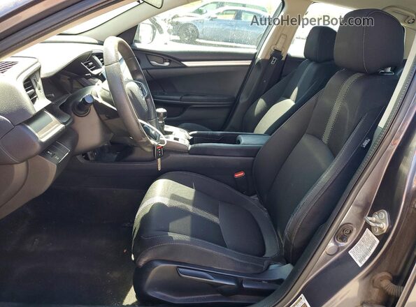 19XFC2E57GE022936 2016 HONDA CIVIC Charcoal Vista del salpicadero