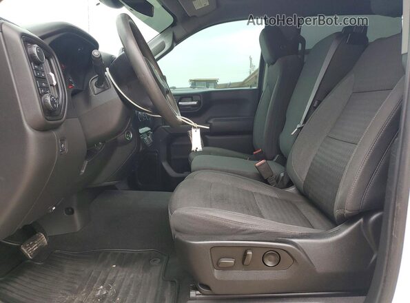 3GCPDBEK1NG558340 2022 CHEVROLET SILVERADO Белый Вид панели приборов