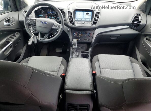 1FMCU9GD4KUB08613 2019 FORD ESCAPE Gray Սարքավորումների վահանակի տեսք