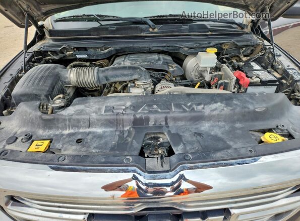 1C6SRFBT7KN832344 2019 RAM 1500 Gray ძრავის განყოფილების ხედი