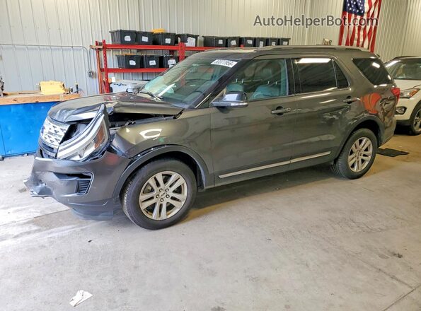 1FM5K8D89JGC71853 2018 FORD EXPLORER Black Rear left