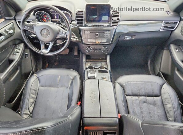4JGDA5JB0HA964269 2017 MERCEDES-BENZ GLE-CLASS Черный Вид щитка приборов