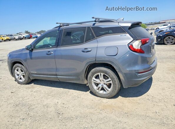 3GKALNEU7JL168313 2018 GMC TERRAIN Gray Задня права чверть