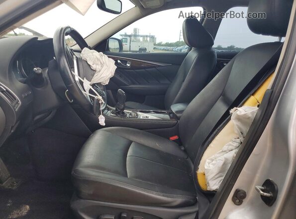 JN1EV7AP2JM353834 2018 INFINITI Q50 Silver წინა პანელის ხედი