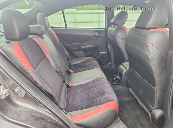JF1VA2M66G9820169 2016 SUBARU WRX Black Սալոնի հետևի տեսք