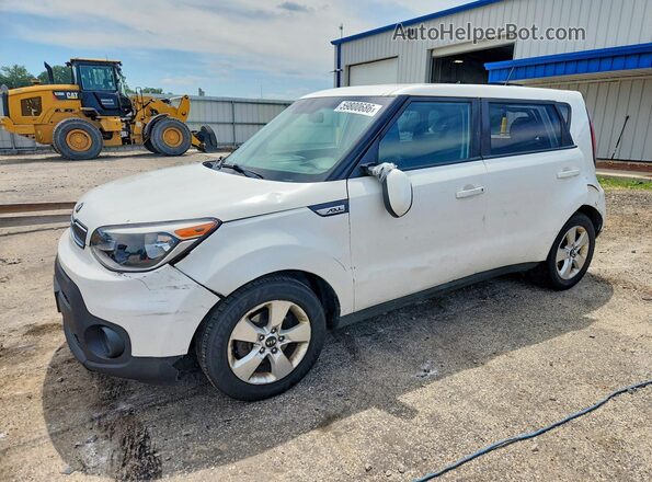 KNDJN2A20K7026030 2019 KIA SOUL White Հետևի ձախ