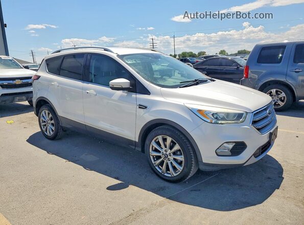 1FMCU0JD6HUC14042 2017 FORD ESCAPE White წინა ხედი