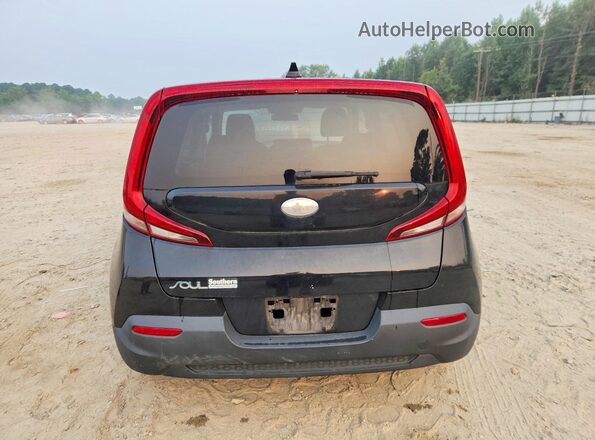 KNDJ23AU3L7061937 2020 KIA SOUL Black Front interior view