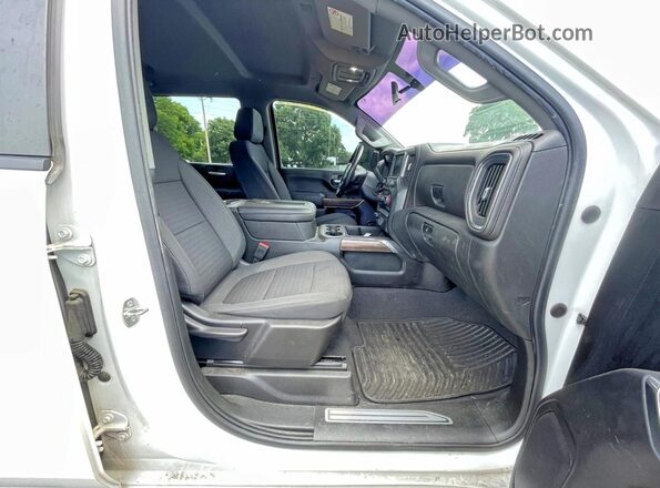 2GC4YNEYXN1230372 2022 CHEVROLET SILVERADO White Rear view