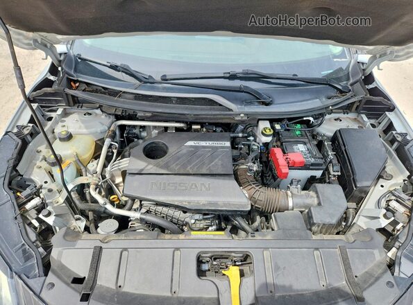 5N1BT3BA9NC709809 2022 NISSAN ROGUE Gray Շարժիչի բաժամունքի տեսք