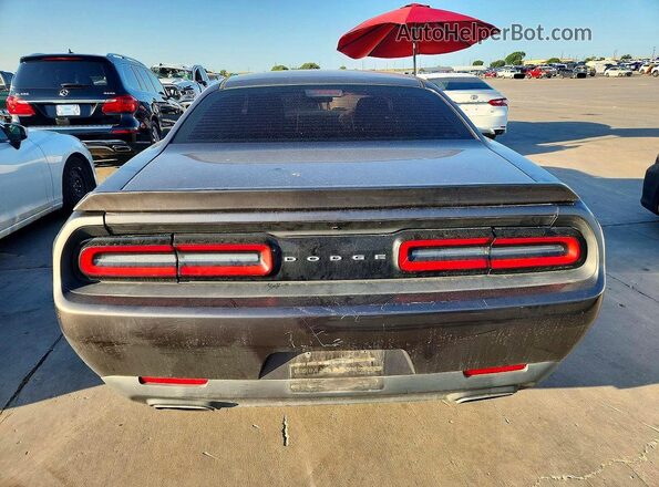 2C3CDZAG0GH332175 2016 DODGE CHALLENGER Gray წინა სალონის ხედი