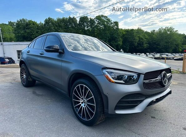 W1N0J8EB2MF894388 2021 MERCEDES-BENZ GLC-CLASS Gray Դիմացի տեսք