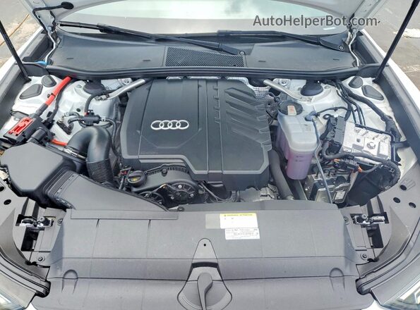 WAUE3BF25RN031422 2024 AUDI A6 White Вид підкапотного простору
