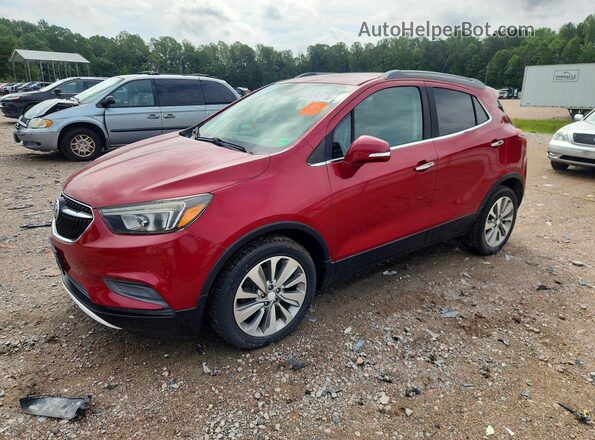 KL4CJASB3HB000356 2017 BUICK ENCORE Red Հետևի ձախ