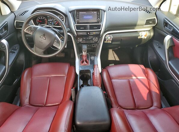 JA4AT3AAXKZ031401 2019 MITSUBISHI ECLIPSE White Instrument cluster view