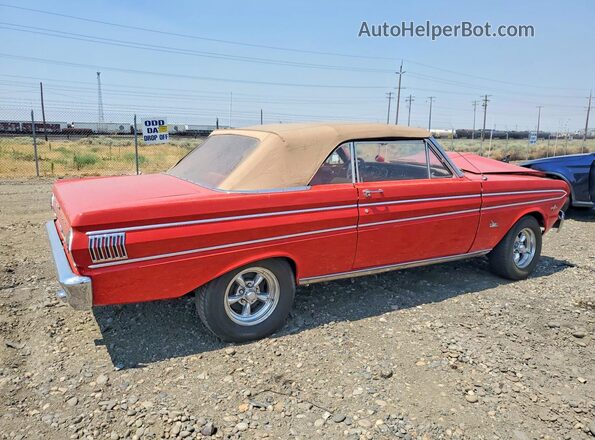 4H15F102658 1964 FORD FALCON Красный Задняя правая четверть