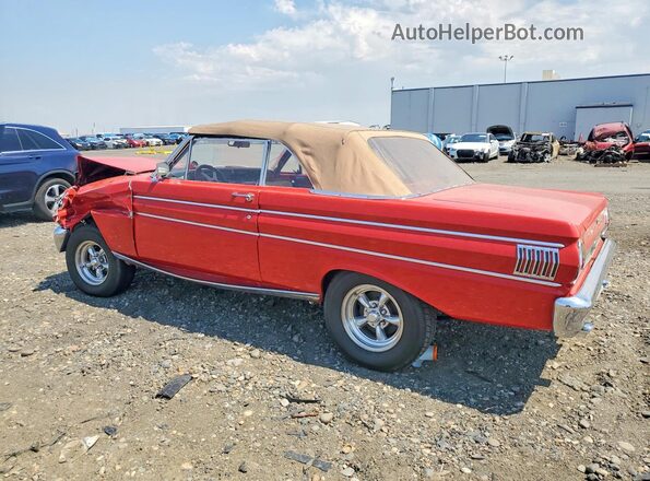 4H15F102658 1964 FORD FALCON Красный Задняя левая четверть