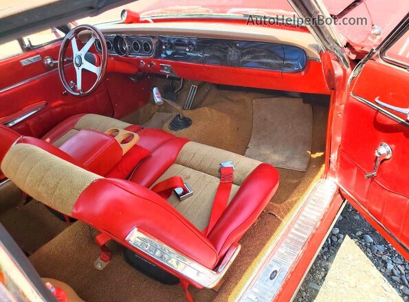 4H15F102658 1964 FORD FALCON Красный Вид панели приборов