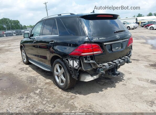4JGDA0EB0GA790585 2016 MERCEDES-BENZ GLE 300D Black Rear left