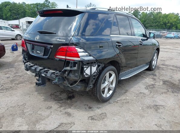 4JGDA0EB0GA790585 2016 MERCEDES-BENZ GLE 300D Black Rear right
