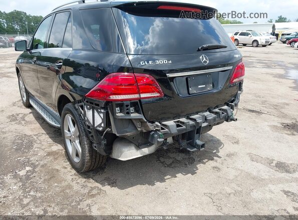 4JGDA0EB0GA790585 2016 MERCEDES-BENZ GLE 300D Black Front view