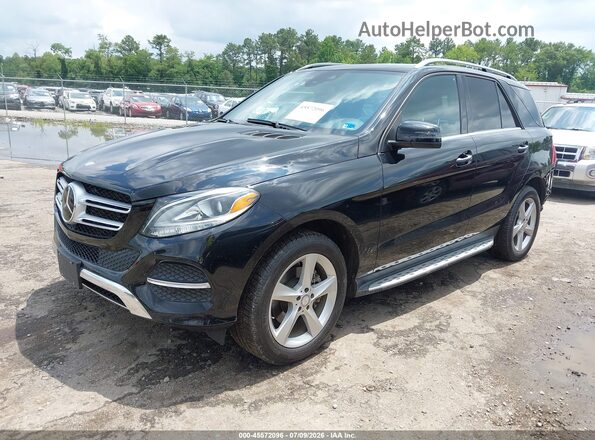 4JGDA0EB0GA790585 2016 MERCEDES-BENZ GLE 300D Black Front left