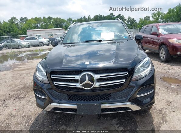 4JGDA0EB0GA790585 2016 MERCEDES-BENZ GLE 300D Black Instrument cluster view