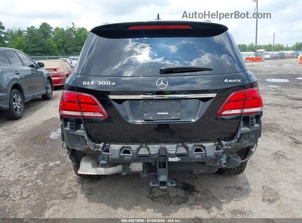 4JGDA0EB0GA790585 2016 MERCEDES-BENZ GLE 300D Black 