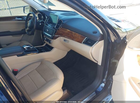 4JGDA0EB7GA671030 2016 MERCEDES-BENZ GLE 300D Blue Vista interior delantera