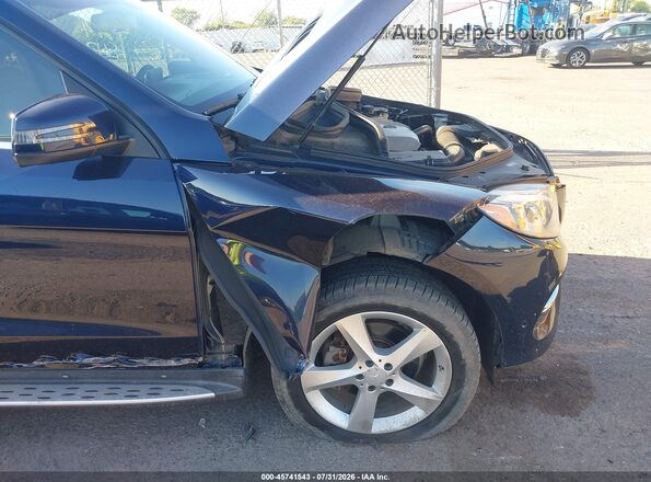 4JGDA0EB7GA671030 2016 MERCEDES-BENZ GLE 300D Blue Vista frontal