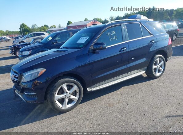 4JGDA0EB7GA671030 2016 MERCEDES-BENZ GLE 300D Blue Vista tres cuartos delantera izquierda