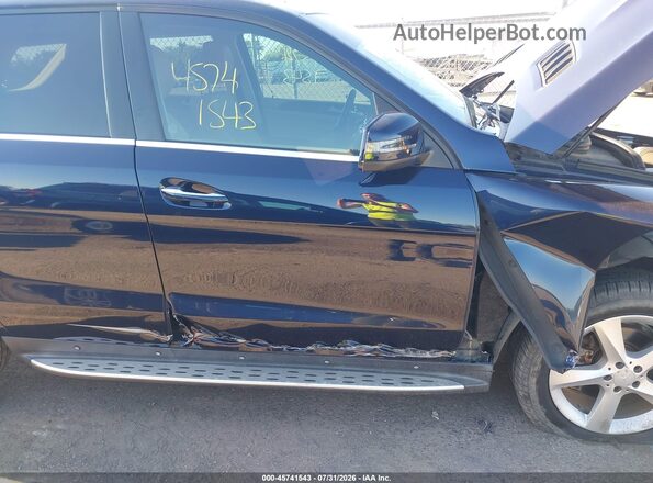 4JGDA0EB7GA671030 2016 MERCEDES-BENZ GLE 300D Blue 