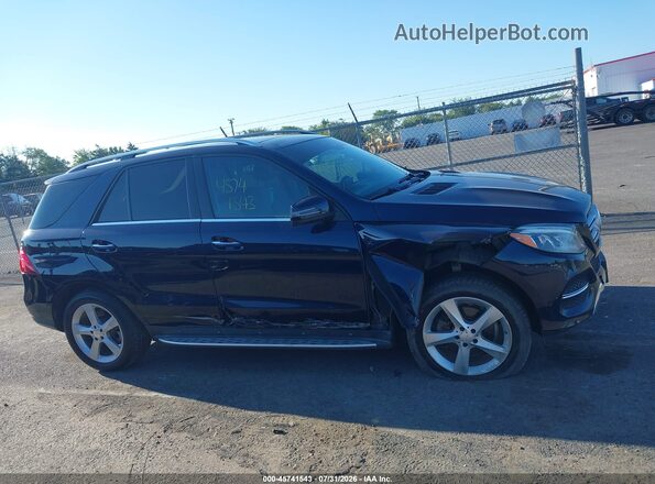 4JGDA0EB7GA671030 2016 MERCEDES-BENZ GLE 300D Blue Vista interior trasera