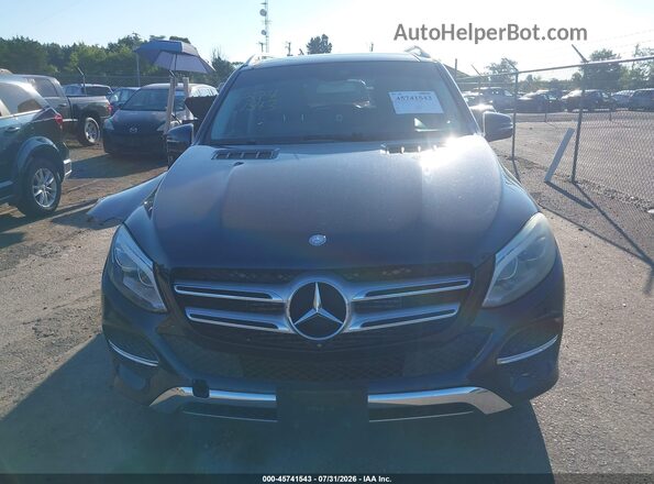4JGDA0EB7GA671030 2016 MERCEDES-BENZ GLE 300D Blue Vista del cuadro de instrumentos