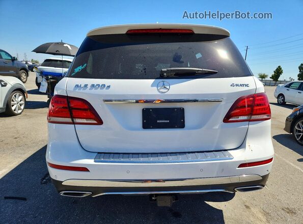 4JGDA0EBXGA664508 2016 MERCEDES-BENZ GLE White Widok z tyłu