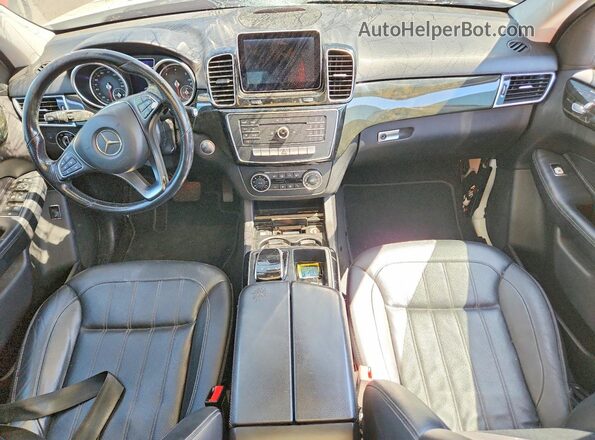 4JGDA0EBXGA664508 2016 MERCEDES-BENZ GLE White Widok deski rozdzielczej