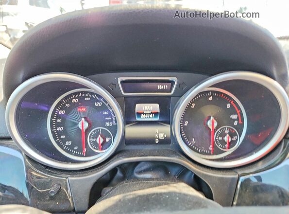 4JGDA0EBXGA664508 2016 MERCEDES-BENZ GLE White Widok zestawu wskaźników