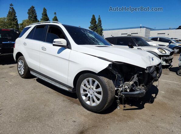 4JGDA0EBXGA664508 2016 MERCEDES-BENZ GLE White Przód prawy