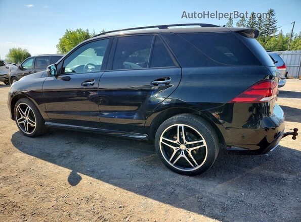 4JGDA2EB3GA758290 2016 MERCEDES-BENZ GLE Black უკანა მარცხენა