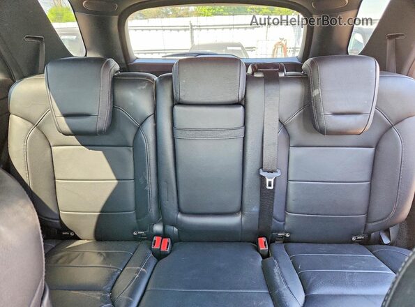 4JGDA2EB3GA758290 2016 MERCEDES-BENZ GLE Black უკანა სავარძლების ხედი