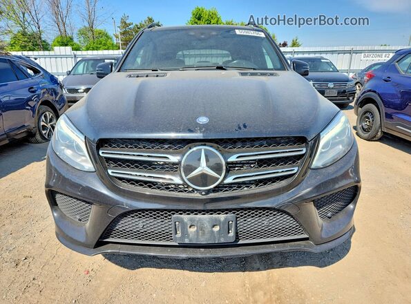 4JGDA2EB3GA758290 2016 MERCEDES-BENZ GLE Black წინა ხედი