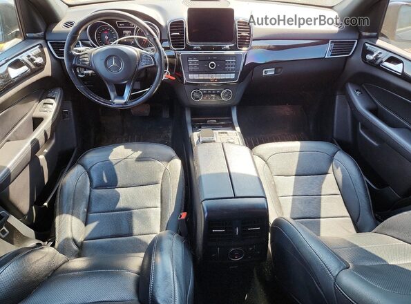 4JGDA2EB3GA758290 2016 MERCEDES-BENZ GLE Black წინა პანელის ხედი